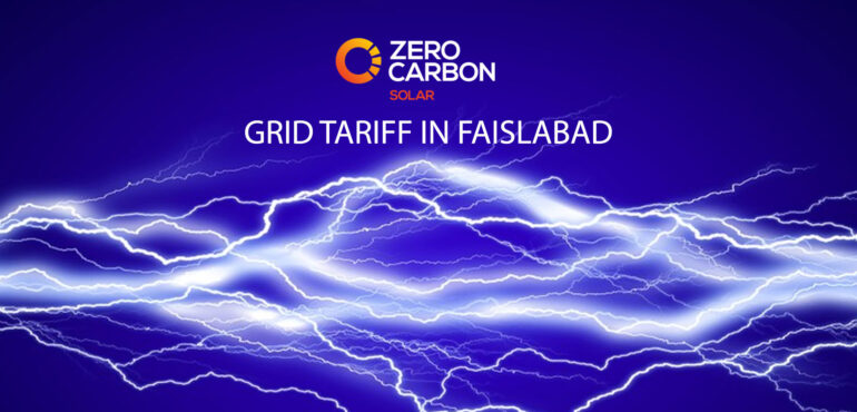 Grid tariff in Faisalabad