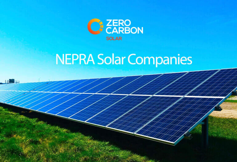 NEPRA Solar Companies - Zero Carbon