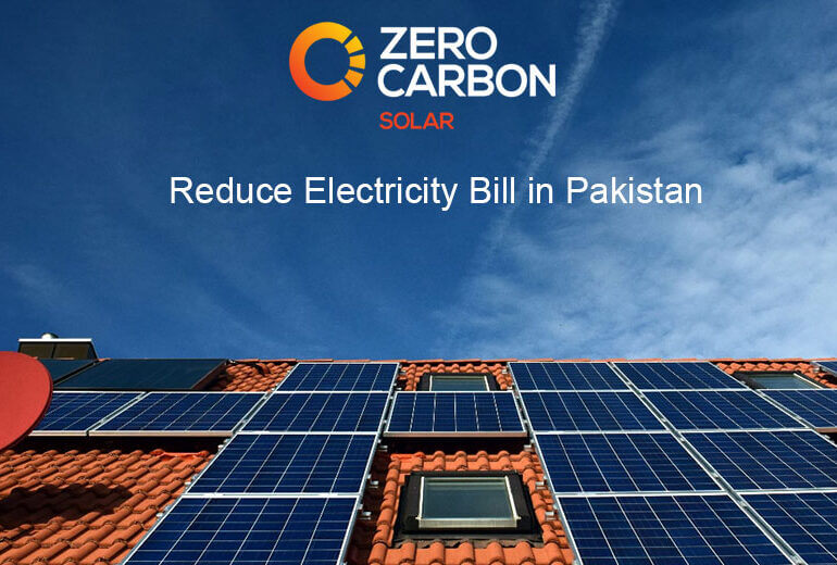 Reduce electricity bill in Pakistan