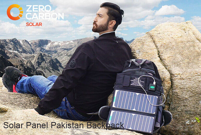 Solar Panel Pakistan Backpack