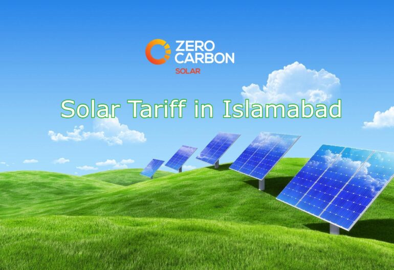 Solar Tariff in Islamabad
