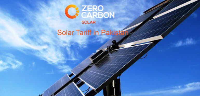Solar Tariff in Pakistan
