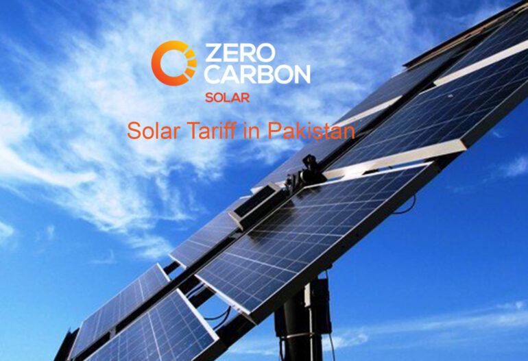Solar Tariff in Pakistan