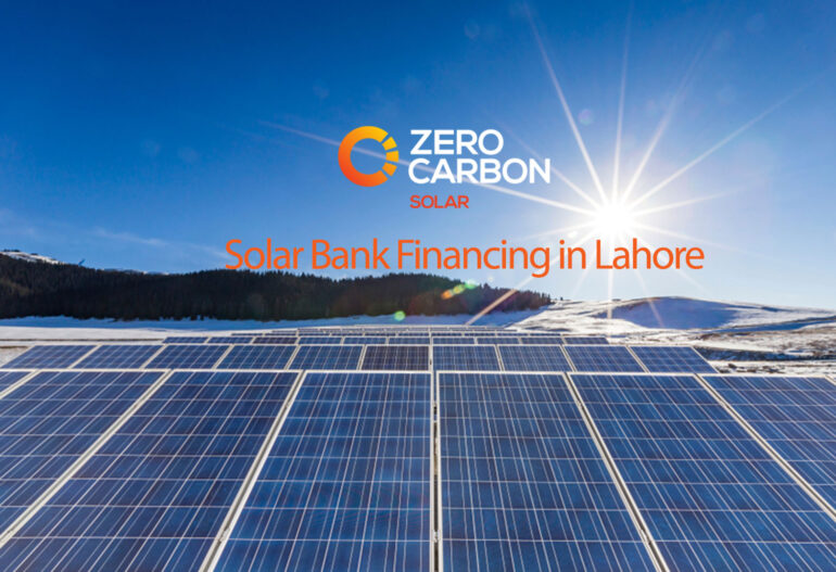 Solar bank financing in Lahore