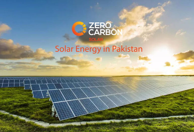 Solar energy in Pakistan - Zero Carbon