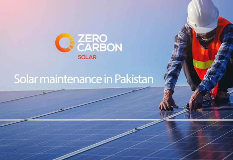 Solar maintenance in Pakistan