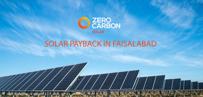Solar payback in Faisalabad
