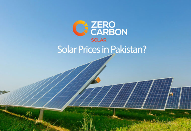 Solar prices in Pakistan
