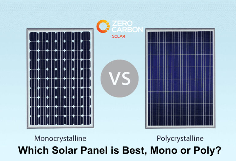 Which solar panel is best mono or poly