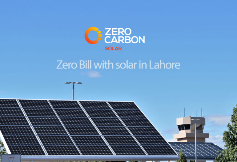 Zero Bill with solar in Lahore