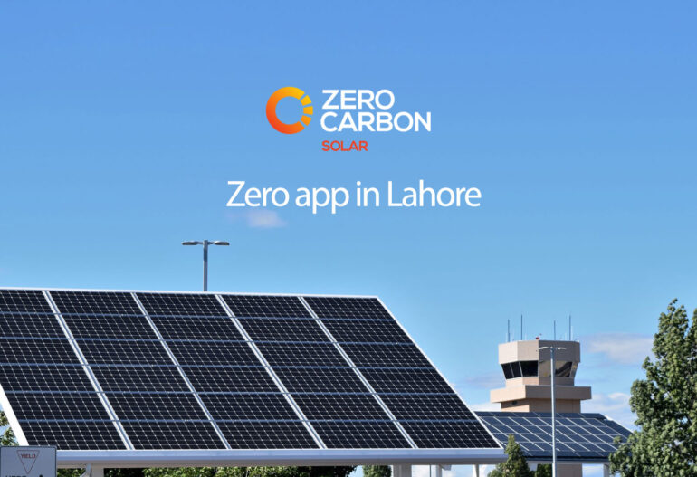 Zero app in Lahore