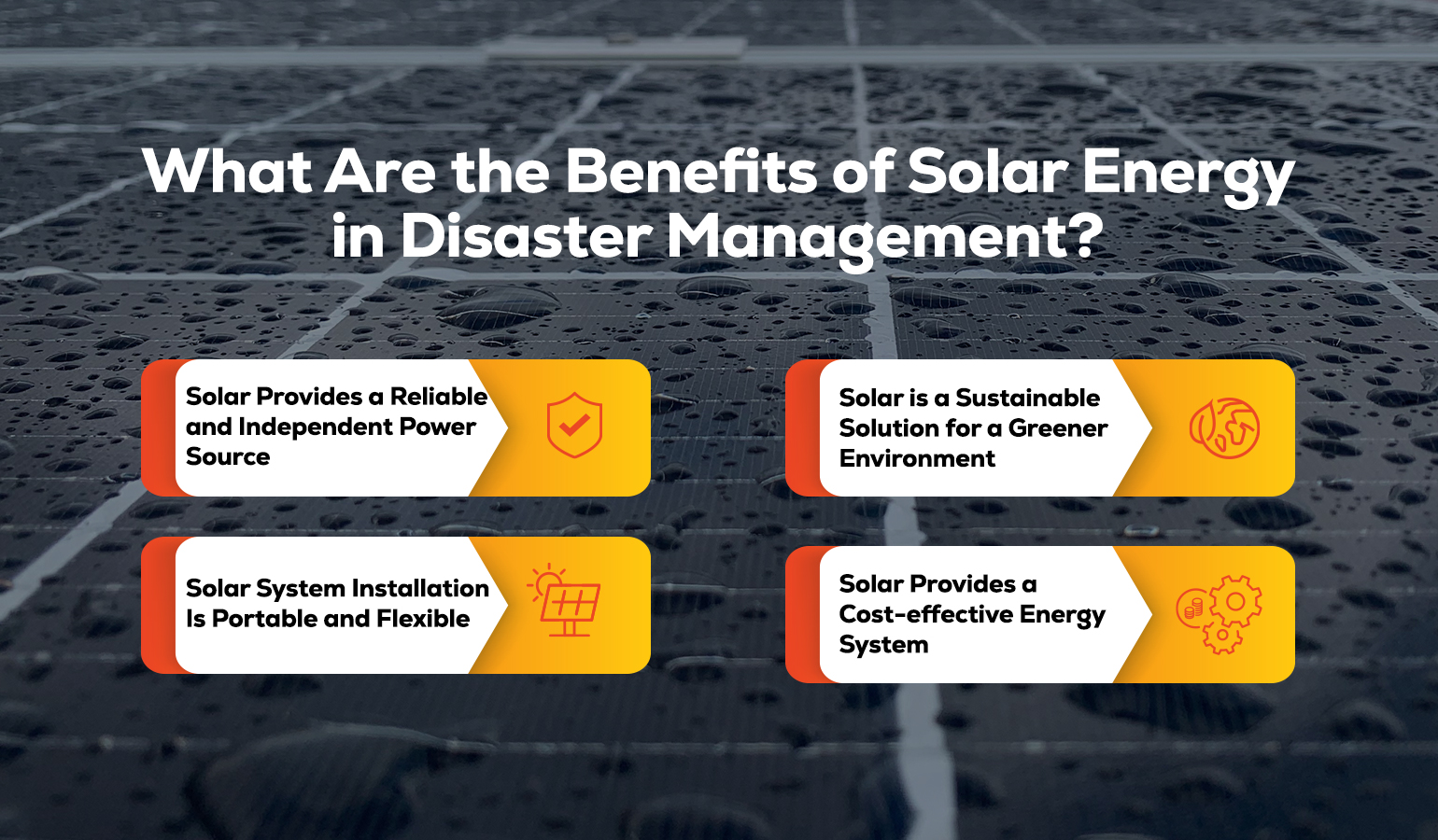 What Are the Benefits of Solar Energy in Disaster Management and Recovery? 