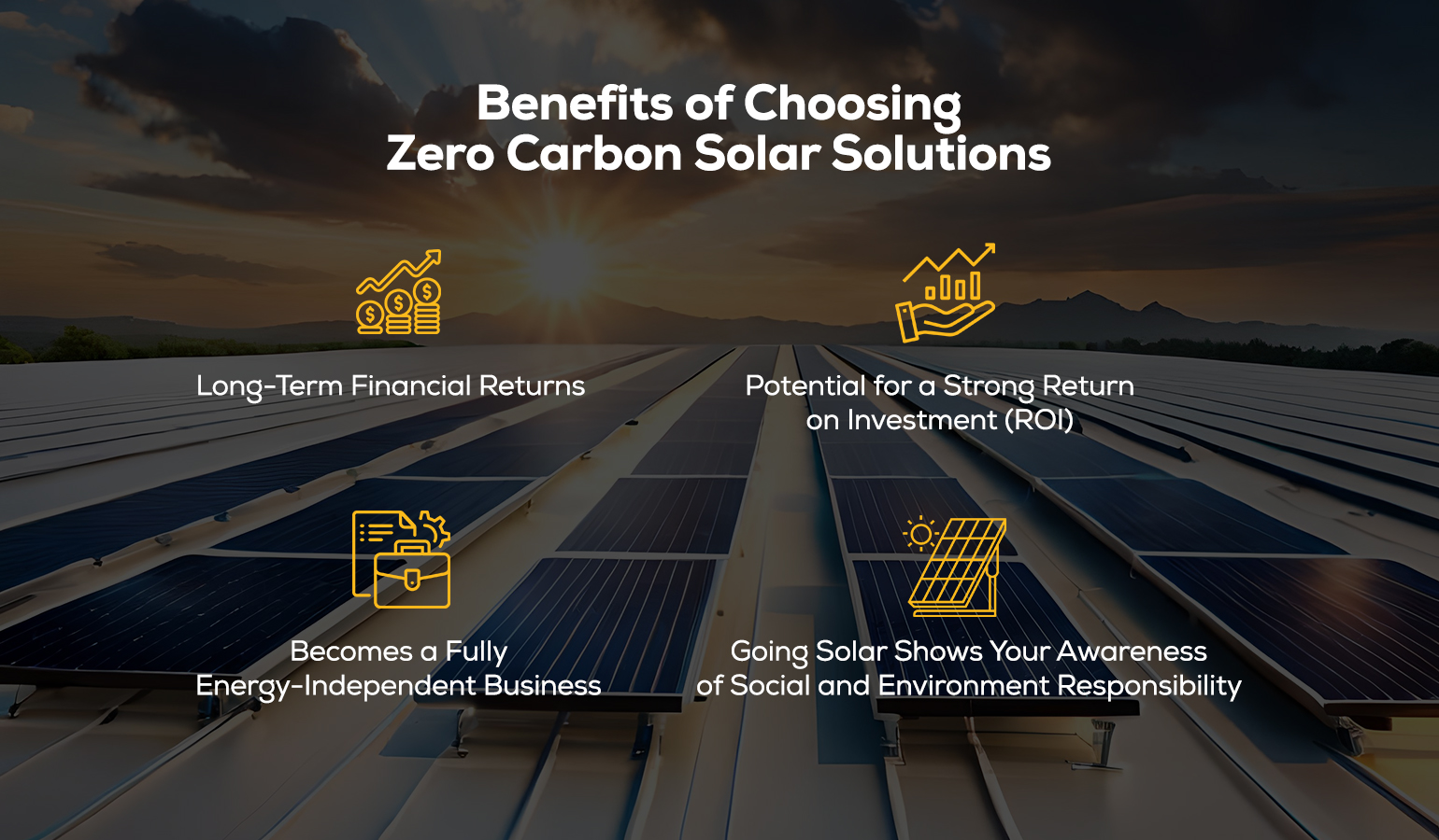 Benefits of Choosing Zero Carbon Solar Solutions 